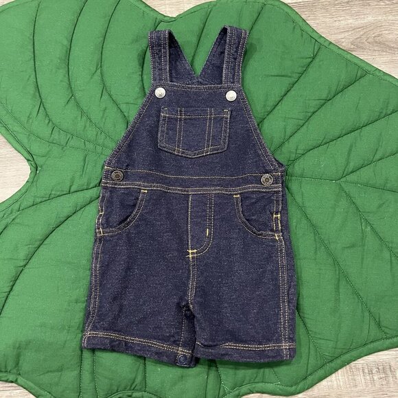 Carters 18M Soft Denim Look Overalls Jumper - Picture 1 of 5